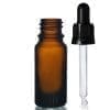 10ml Amber Bottle With Tamper Evident Pipette