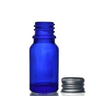 10ml Blue Dropper Bottle With Metal Cap