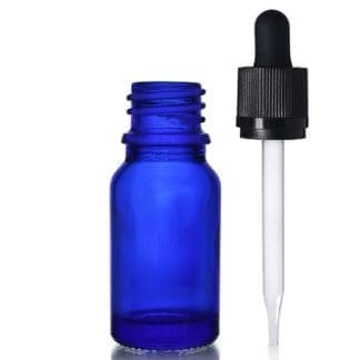 10ml Blue Bottle With Straight Tip Pipette