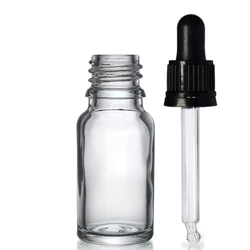 Clear Glass Dropper Bottles UK Glass Packaging ampulla.co.uk