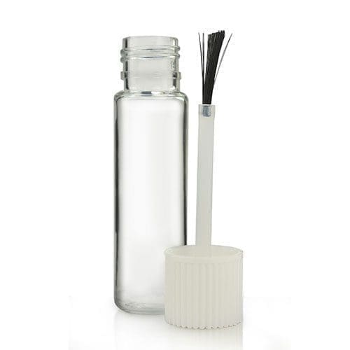 10ml Clear Plastic Bottle And Brush Cap