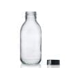 150ml Clear Glass Syrup Bottle & Screw Cap