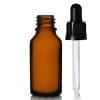 20ml Amber Dropper Bottle With Pipette