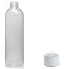 250ml Clear PET Boston Bottle & Child Resistant Screw Cap