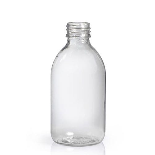 250ml Clear PET Sirop Bottle