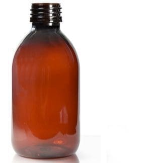250ml Amber PET Sirop Bottle