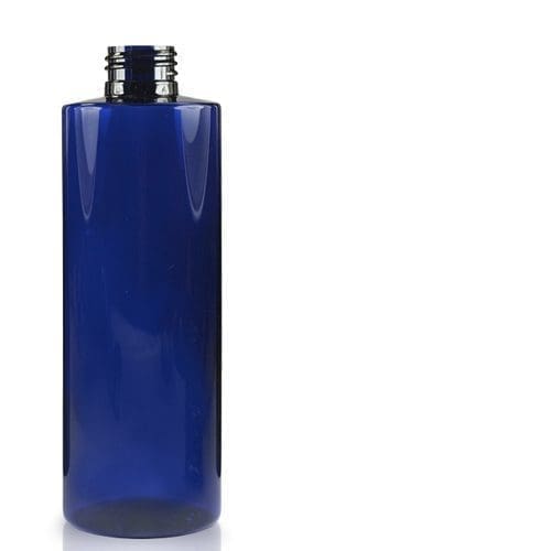 250ml Cobalt Blue PET Plastic Bottle