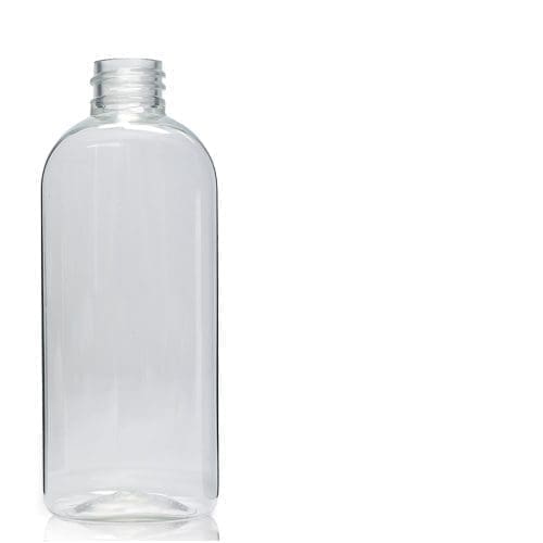 250ml Clear PET Oval Bottle