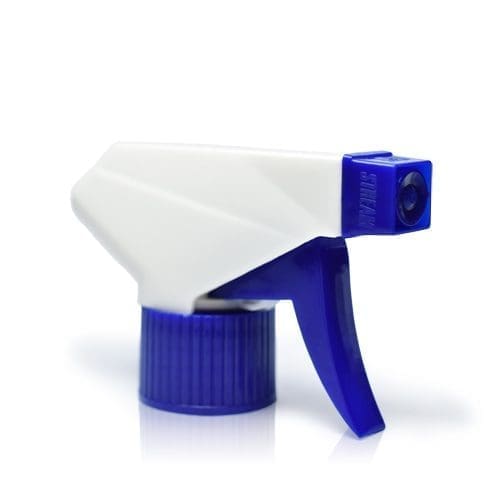 28mm White & Blue Plastic Trigger Spray