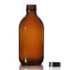 300ml Amber Glass Syrup Bottle & PP Screw Cap
