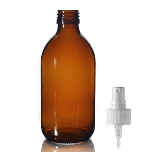 Amber Glass Sirop Bottle