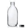 300ml Clear Glass Syrup Bottle & PP Screw Cap