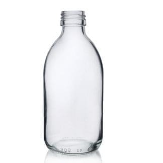300ml Clear Glass Syrup Bottle