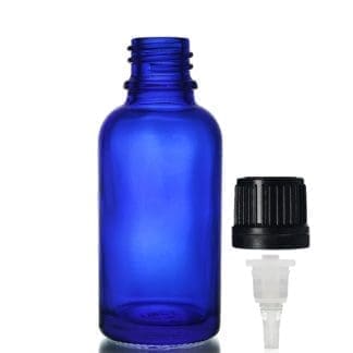 30ml Blue Dropper Bottle With Dropper Cap