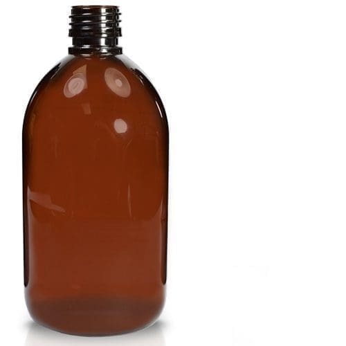 500ml Amber PET Sirop Bottle