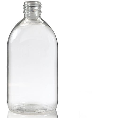 500ml Clear PET Sirop Bottle
