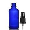 50ml Blue Glass Lotion Bottle