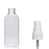 50ml Plastic Oval Bottle With Spray