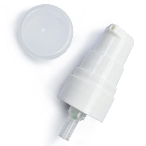 20mm white lotion pump