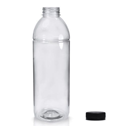 1 Litre Plastic Juice Bottle 38mm T E Juice Screw Cap