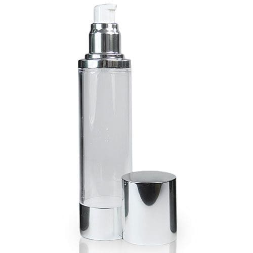 100ml Refillable Airless Pump Bottle - Ampulla Ltd - 0161 367 1414