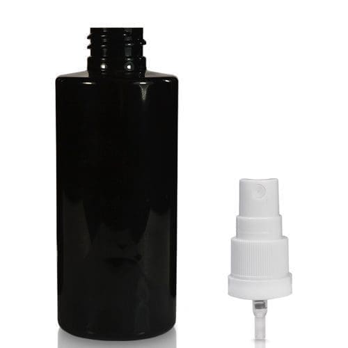 Black plastic discount spray bottles