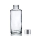 100ml Glass Simplicity Bottle w Silver Diffuser