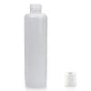 slim plastic HDPE bottle
