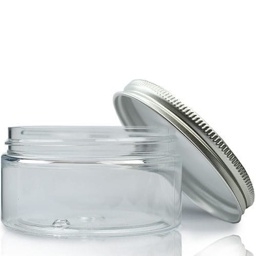 100ml Plastic Jar With Aluminium Lid