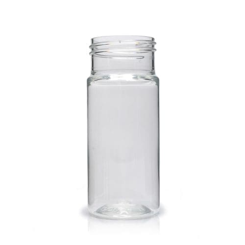 150ml Clear Plastic Pill Jar Ampulla Lid 0161 367 1414