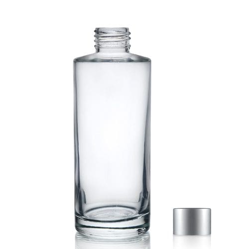 150ml Glass Simplicity Bottle w Silver Diffuser