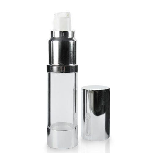 15ml Airless Pump Bottle Refillable Cosmetic Packaging