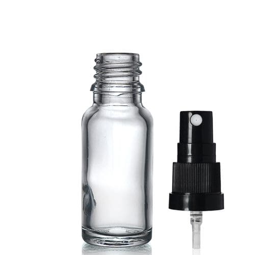 15ml Clear Glass Spray Bottle