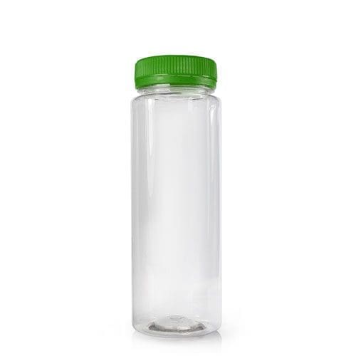 200ml Slim Plastic Juice Bottle With Lid