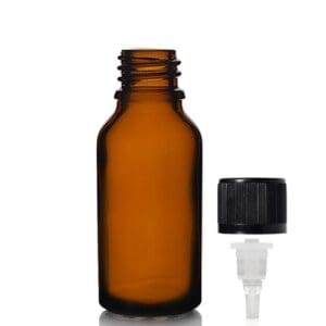 20ml Amber Bottle With Child Resistant Cap