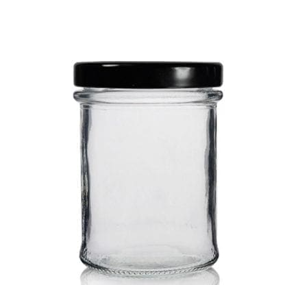 212ml Glass Jam Jar To Make Your Own Christmas Hampers