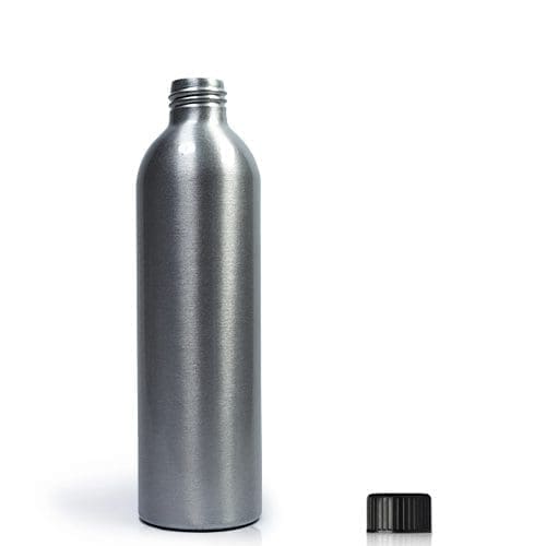 250ml Aluminium Bottle With Plastic Cap