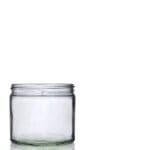 250ml Clear Glass Cosmetic Jar