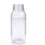 Clear Plastic Juice Bottle