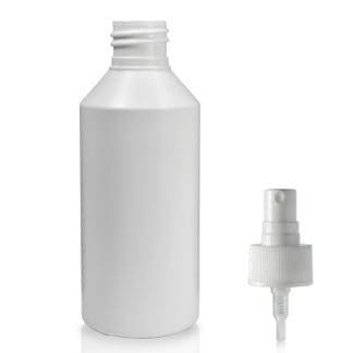 White Plastic Bottle
