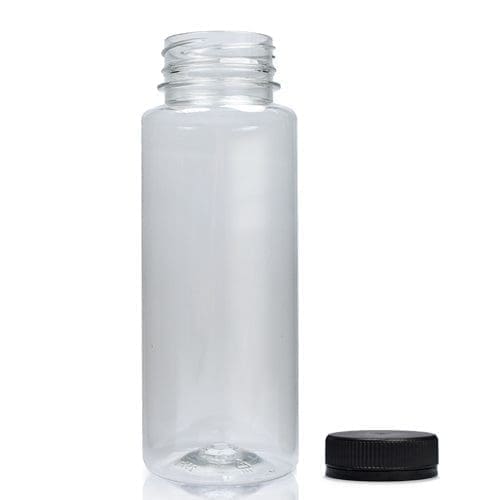 250ml Slim Plastic Juice Bottle With Cap