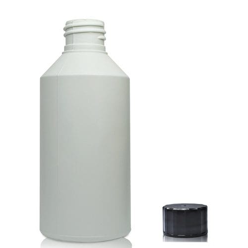250ml PCR HDPE Plastic Bottle & Screw Cap Ampulla 0161 367 1414