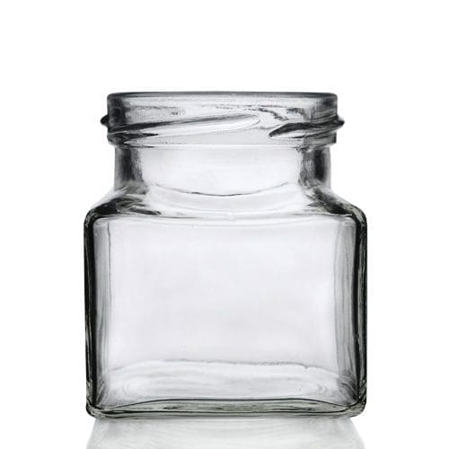 282ml Square Glass Food Jar