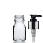 30ml Clear Glass Syrup Bottle & Premium Atomiser Spray