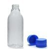 300ml Clear Plastic Juice Bottle With Cap