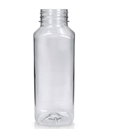 330ml Plastic Square Juice Bottle