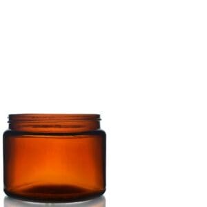 500ml Amber Glass Ointment Jar
