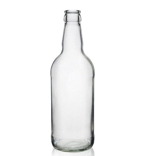 500ml Clear Glass Cider Bottle
