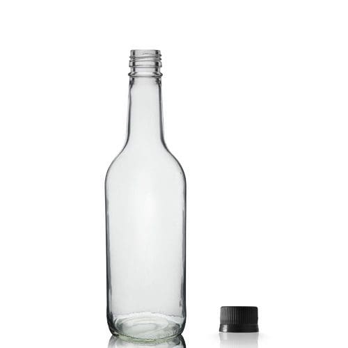 500ml Clear Glass Bottle With Screw Cap - Ampulla Packaging Limited