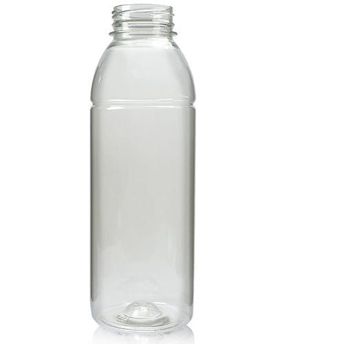 500ml Clear Plastic Juice Bottle Ampulla Ltd